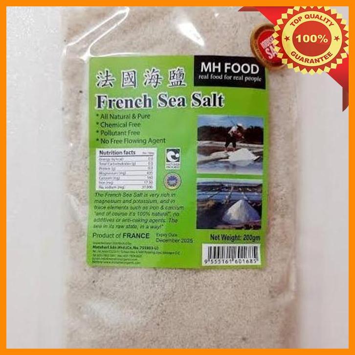 

(KSKS) MH FOOD FRENCH SEA SALT / SEA SALT COARSE 200 G