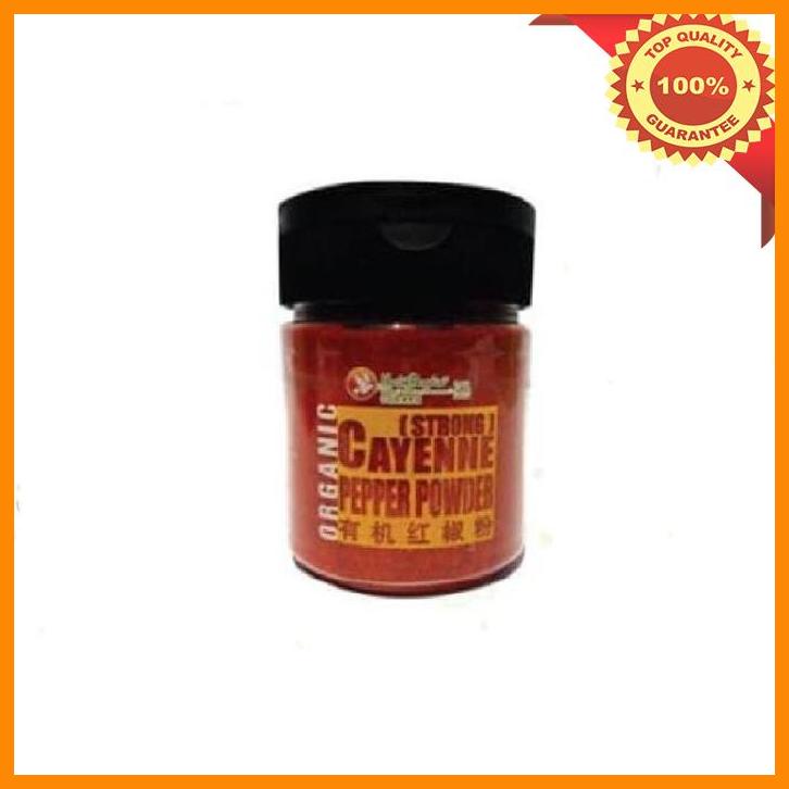 (KSKS) HEALTH PARADISE ORGANIC CAYENNE PEPPER POWDER STRONG 100 G