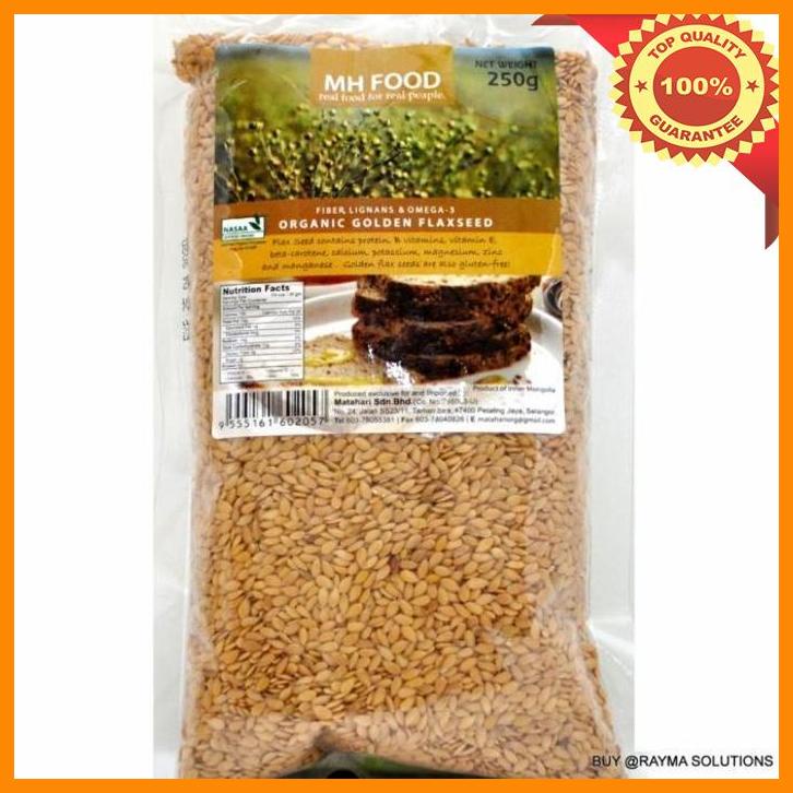

(KSKS) MH FOOD ORGANIC GOLDEN FLAXSEED 250 G