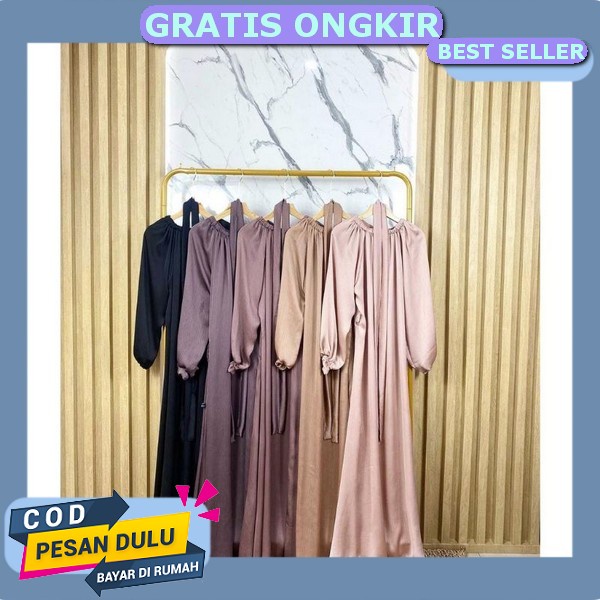 Busana Muslim Ibu Ibu Viral Baju Gsmis Muslim Cewek Atasan Gamis Ibu Ibu Terbaru Wanita Termurah Sim