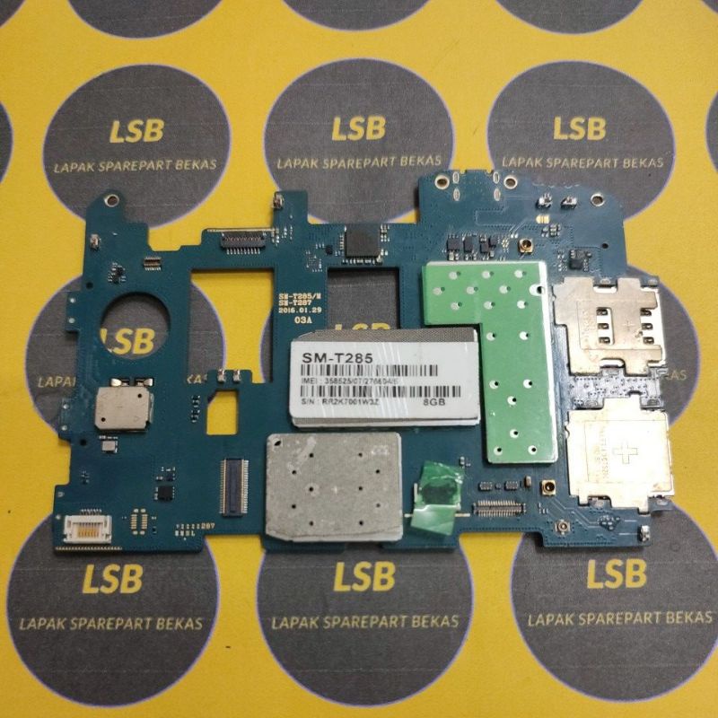 PBA MESIN MAINBOARD SAMSUNG TAB T285 MATI TOTAL