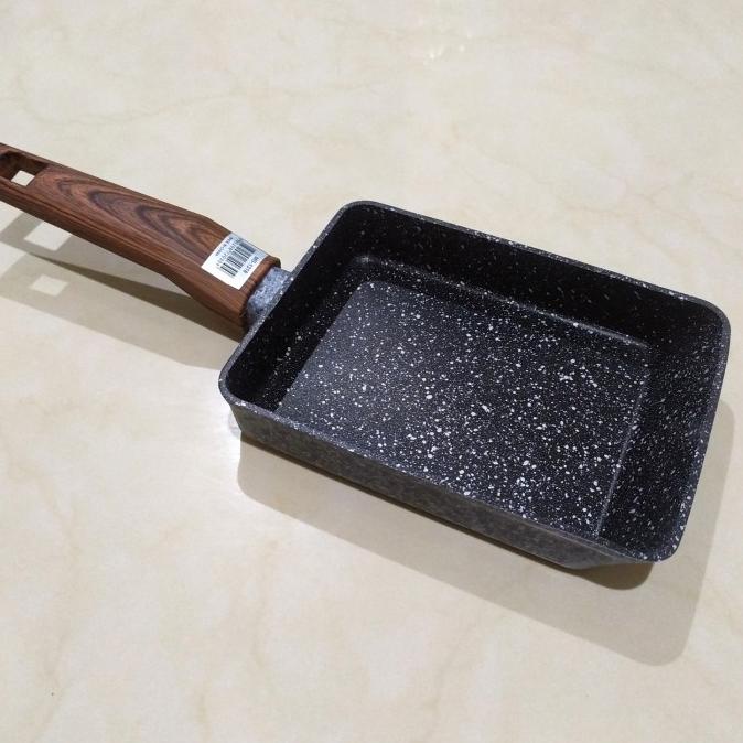 %$%$%$%$] WS Panci Panggangan Penggorengan Kotak Marble anti Lengket Serbaguna