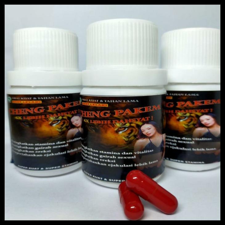 

(READY) KAPSUL HERBAL CHENG PAKEM+OBAT KUAT PRIA KODE 340