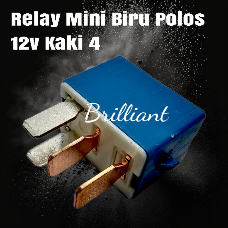 Relay Mini Ac / Universal Mobil - 12v + Soket Kabel