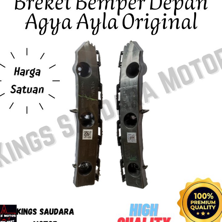 murah Breket Bemper Depan Agya Ayla 2014 - 2021 Original Best Seller belkang