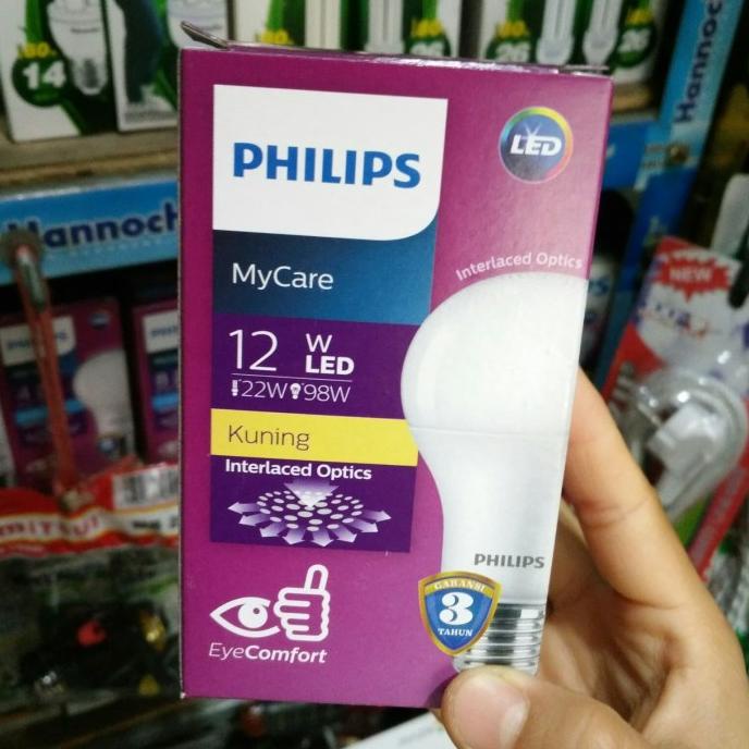 Lampu 12 watt Philips kuning led ratele992 Buru Order