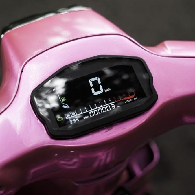 Batok Custom With Speedometer Digital Universal Vespa S Non Facelift