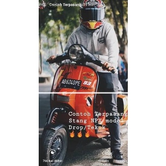 Stang Vespa New Px Tekuk/ Batok Kepala Vespa Npx New Px Tekuk