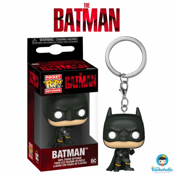 Funko Funko Pocket Pop Keychain Movies The Batman (2022) - Batman