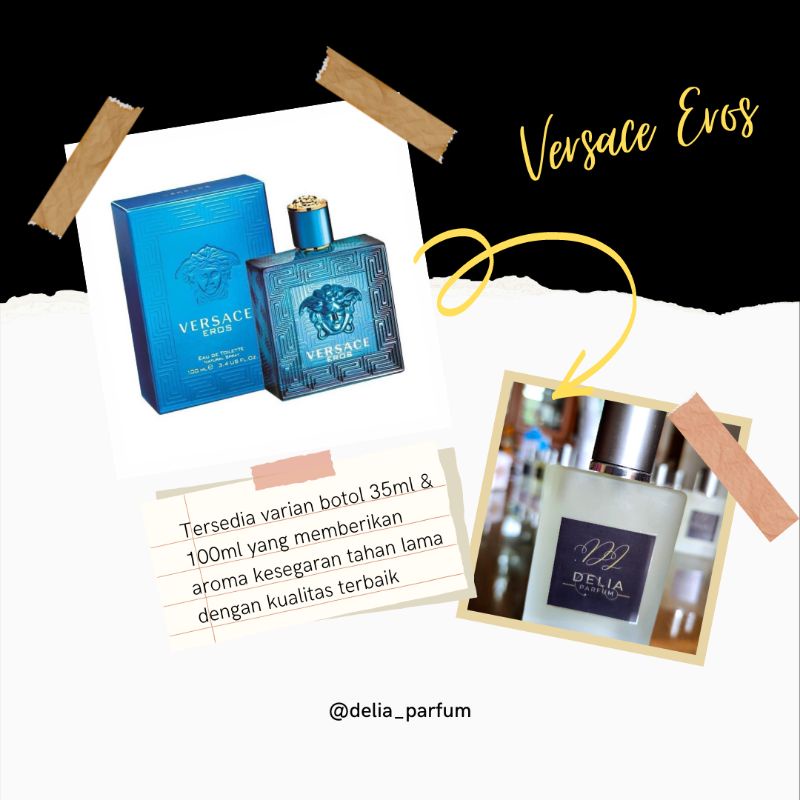 Parfum Refill Premium Pria Versace Eros