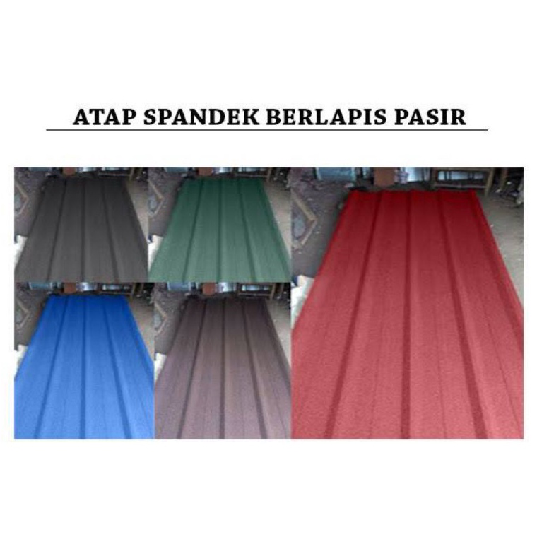 Baru Atap Spandek Pasir (tebal 0.35) panjang 3, 4, 5 dan 6 meter HYJ