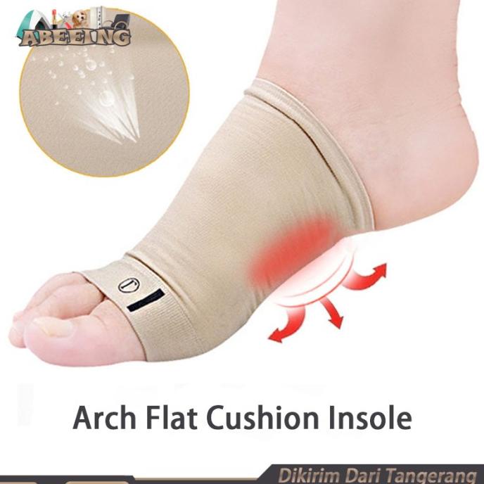 @=@=@=@=] Insole Kaki Datar Flat 2pcs Foot Arch Support Kaki Datar Terapi