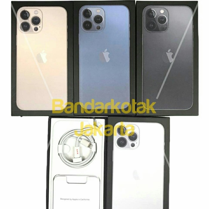 Terlaris Dus Box Kotak Iphone 13 Pro Pro Max Full Set