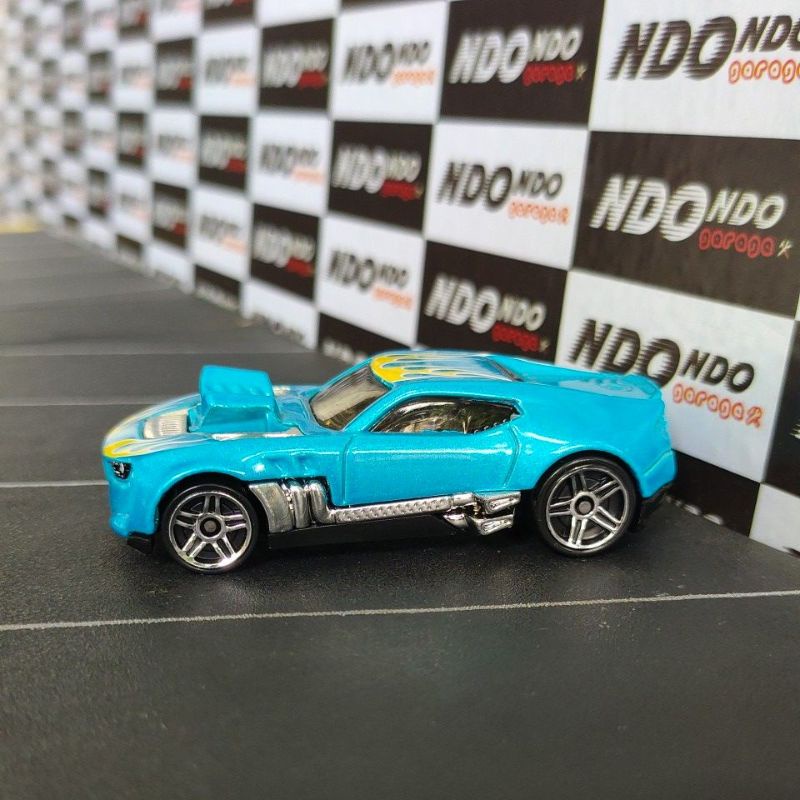 Hot Wheels Twinduction Light Blue 2nd Loose - 2012 Mystery Models