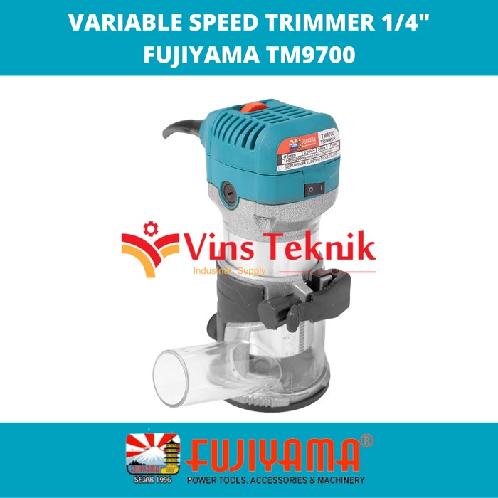 Terlaris Fujiyama Tm 9700 Mesin Router Trimmer 1/4 Inch Variable Speed