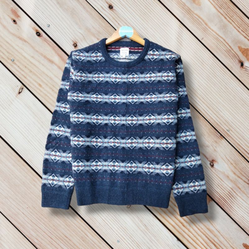 SWEATER RAJUT HAZZYS KNITWEAR PRIA WANITA VINTAGE SWEATER SECOND