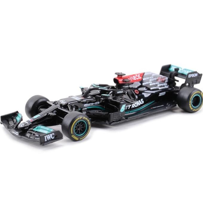 MINIATUR DIECAST MOBIL BALAP F1 VALTTERI BOTTAS BAHAN ALLOY SKALA 1:43