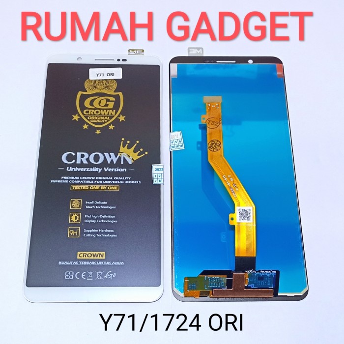 Terlaris Lcd Vivo Y71 1724 Fullset Tonchscreen Original
