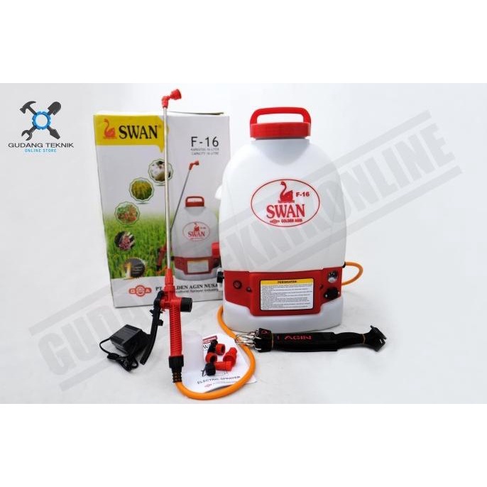 Silahkan Order] SPRAYER HAMA ELEKTRIK SWAN F 16 / ALAT SEMPROT HAMA ELEKTRIK SWAN F16