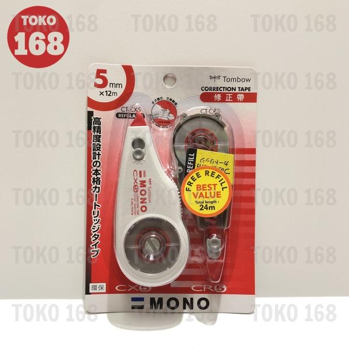 

TOMBOW Mono Correction Tape/ Tipex Kertas + Refill (SET)