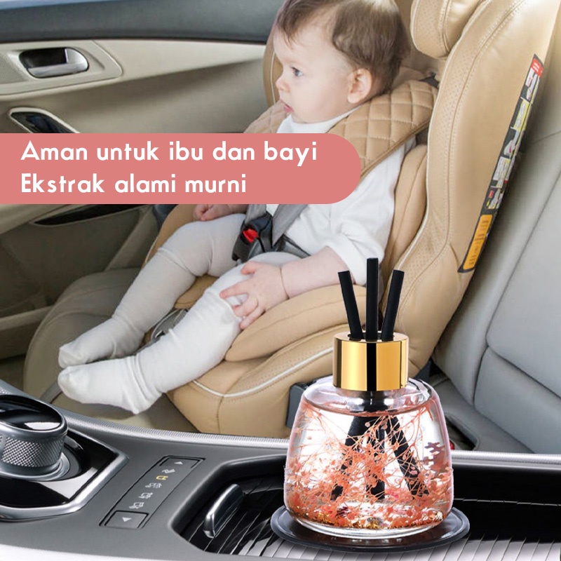 Holiven Aromaterapi Minyak Esensial Ornamen untuk Mobil wangi Bunga Parfum Mobil Penghilang Bau Mobil 120ml