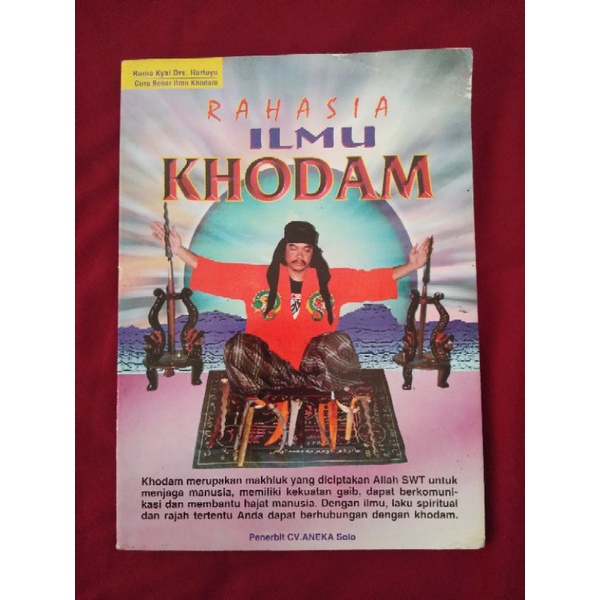 Rahasia Ilmu Khodam, buku second preloved