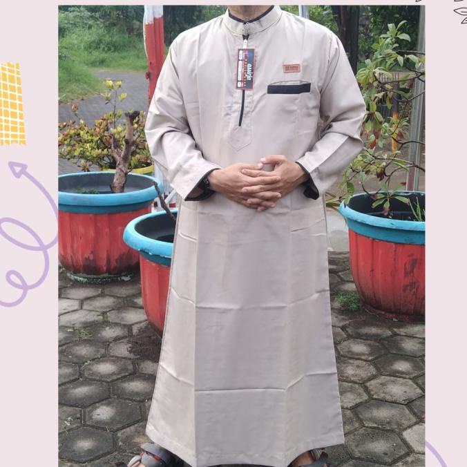 jubah pria toyobo panjang