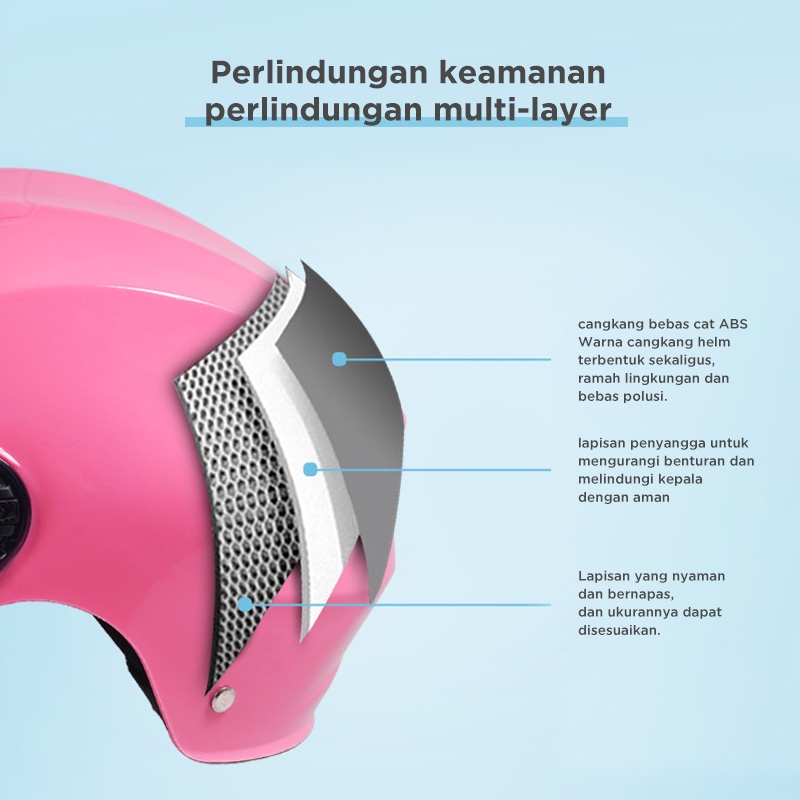 Holiven Helm sepeda motor