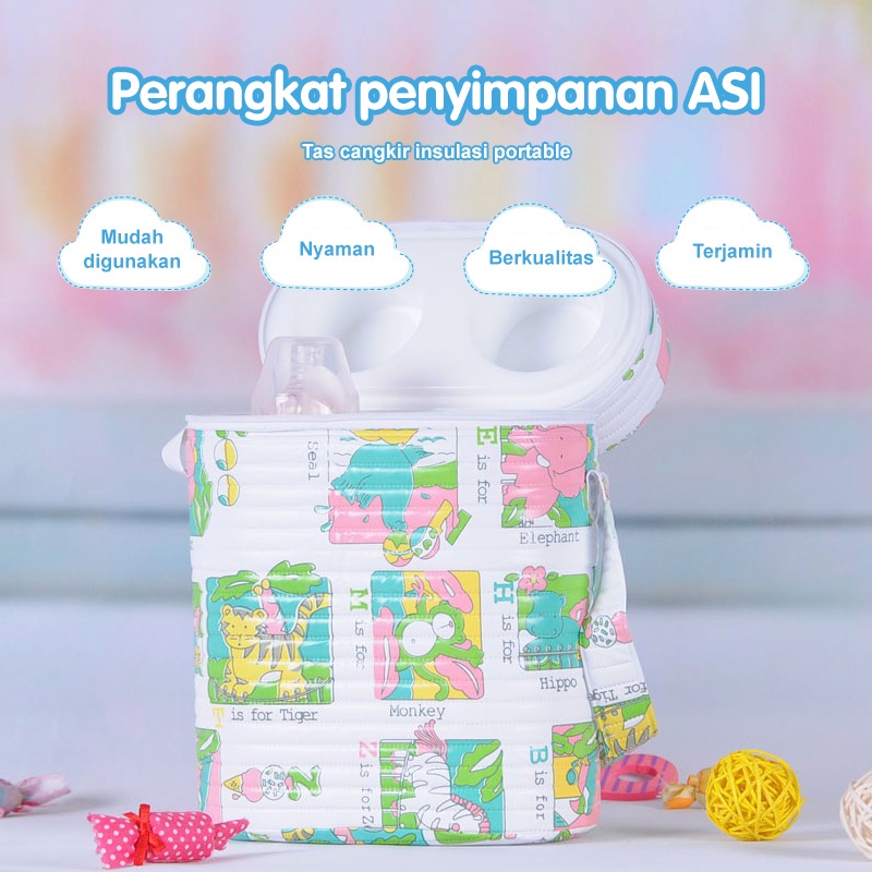 Holiven Barel isolasi PVC dengan liner / Barel isolasi plastik ganda / Barel isolasi botol susu ganda