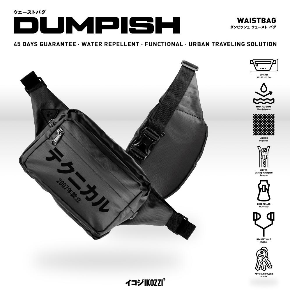 Ikozzi Dumpish Waist bag - Tas selempang - Tas Pinggang Best Seller
