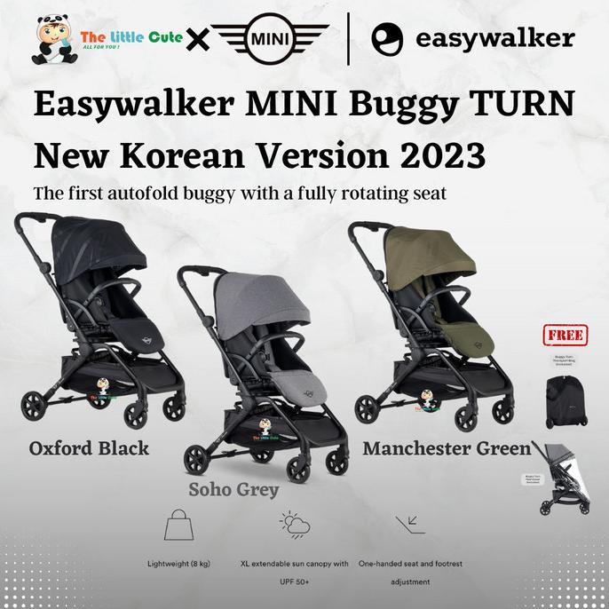Easywalker MINI Buggy TURN Stroller Autofold