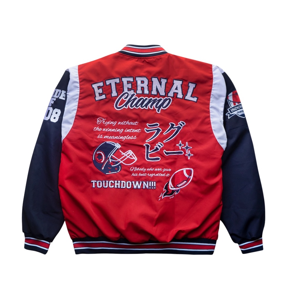 READY Miscast Varsity Jaket Vintage Eternal Red