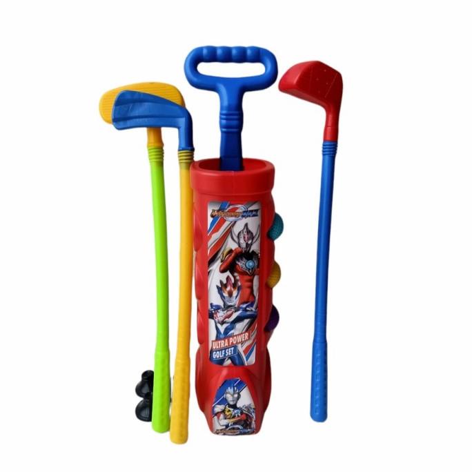 PREMIUM - MAINAN GOLF ANAK MAINAN OLAHRAGA GOLF SET STICK STIK GOLF BOLA GOLF