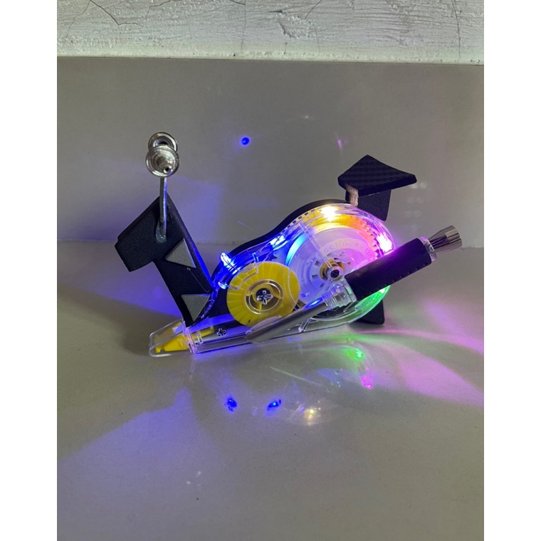 (S♥I3-♫) tipe x trondol led mode trail siput sudah dirakit viraal