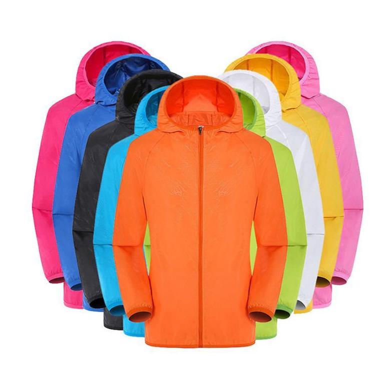 Trending Jaket Parasut Olahraga, Sauna Suit, Jogging, Lari, Bersepeda, Jaket Running Uniqlo Suit