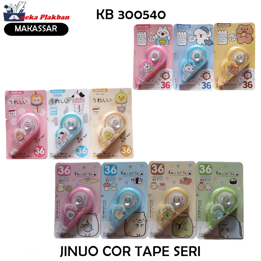 

[PCS] JINUO CORRECTION TAPE 9267 9446 9406 TIP EX KERTAS