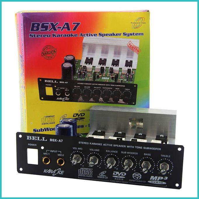 Kit Power Speaker Aktif Bsx A7 Aktive Psu Tone Subwoofer Bell Asli