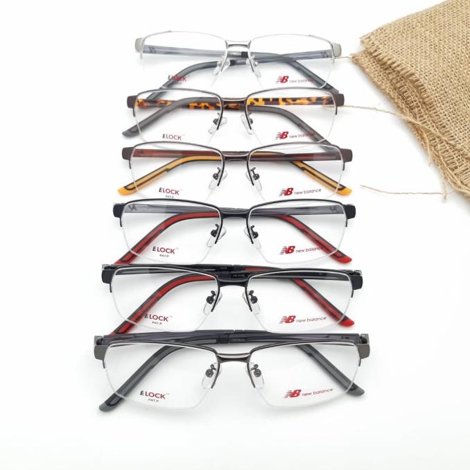 Kacamata Pria Sporty Titanium Nb Grade Ori Gratis Request Lensa