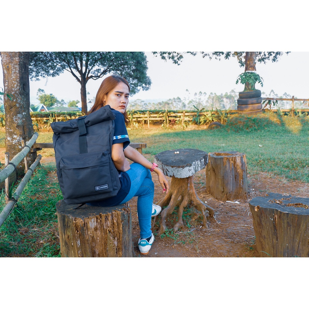 LOKOMOKO - Tas ransel Bagpack Rolltop Draco Pria Wanita