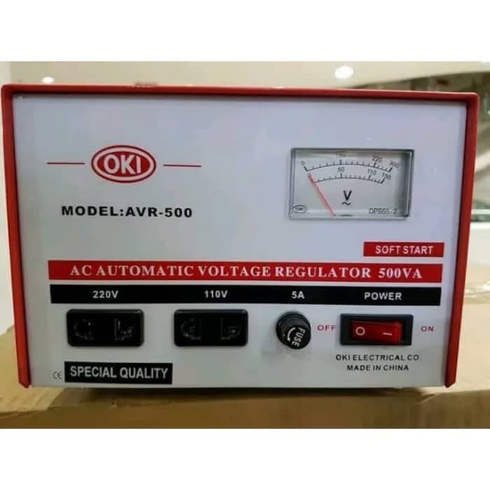 Promo Stabilizer / stavol Regulator Listrik OKI 500 watt Stabilizer