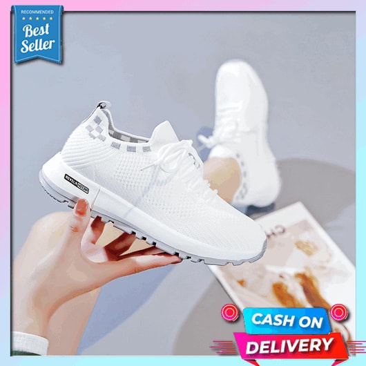 Sepatu Wanita Terbaru 2023 Wsnita Cewek Casual Sport Original Sekolah Spatu Olahraga Sers Anti Air P