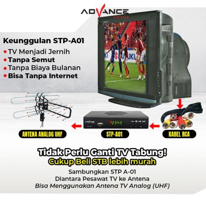 Advance Set Top Box Advance Stb Dvb-T2 Stp-A01
