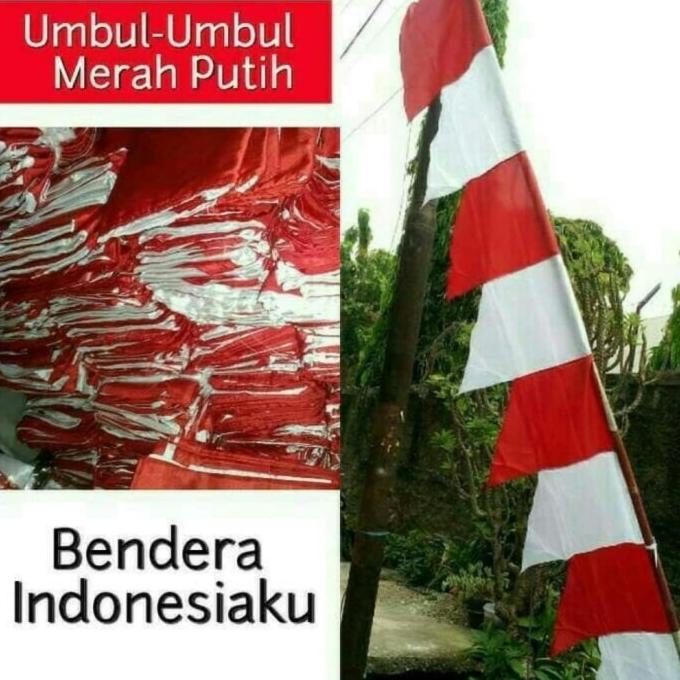 ------] Bendera Umbul Umbul Segitiga Merah Putih