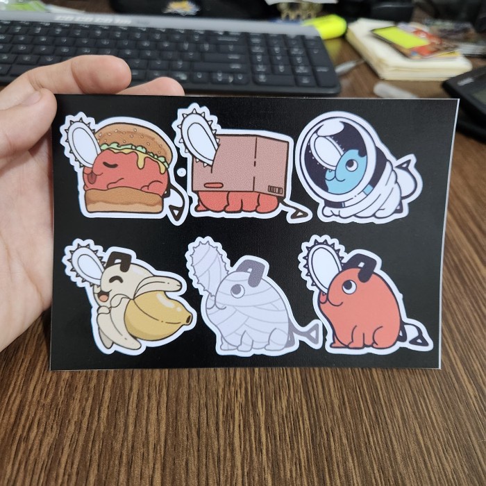 

Sticker Anime Set - PSS0004 - Pochita