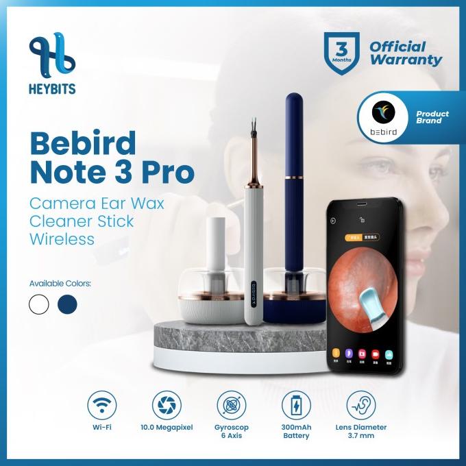 Bebird Pembersih Telinga Note 3 Pro Smart Camera Korek Kuping