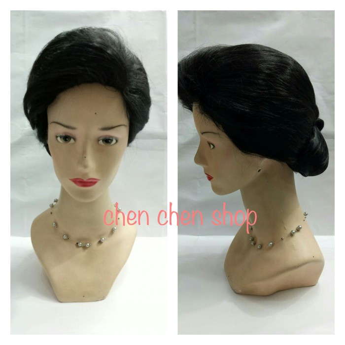 Terlaris Wig Wig Sanggul Modern/Wig Sudah Dengan Sasakan Dan Sanggul