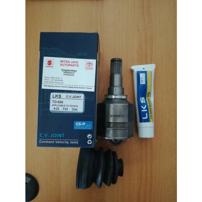 As Roda/Cv Joint Bagian Dalam Soluna