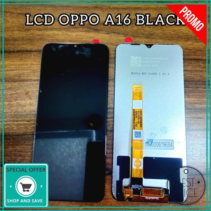 Lcd Oppo A16 Black