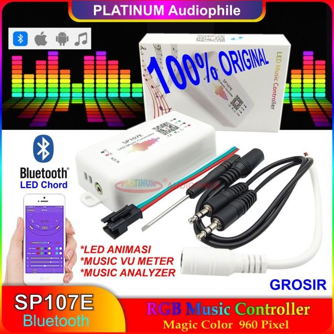 SP107E Music Bluetooth RGB Controller SP107E LED WS2812, SK6812