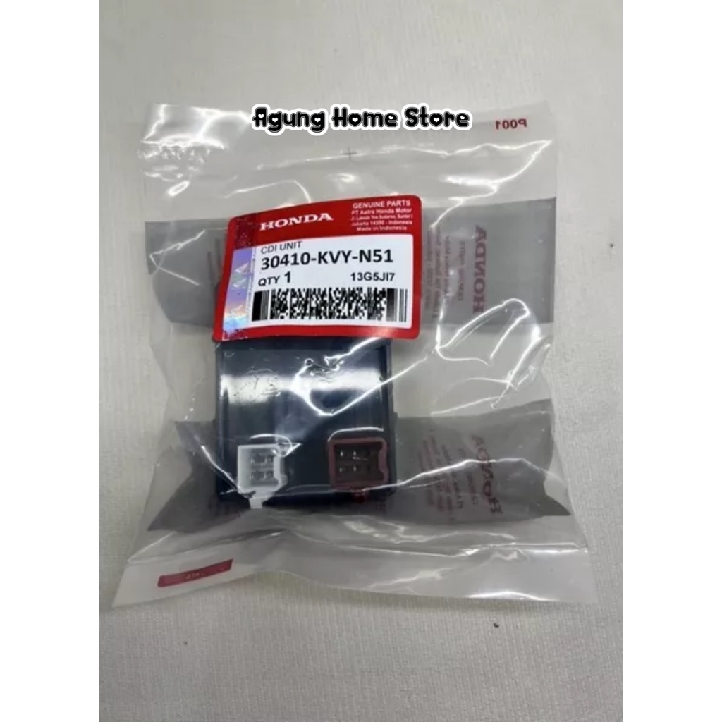 CDI ECU ORIGINAL UNIT MOTOR HONDA BEAT, SCOOPY, SPACY OLD KVY